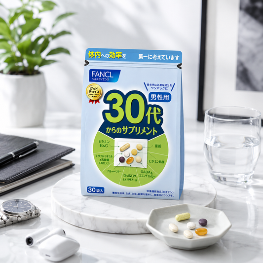 FANCL 30代男性日常營養 / 30s Men Daily Supplement|Japan Direct