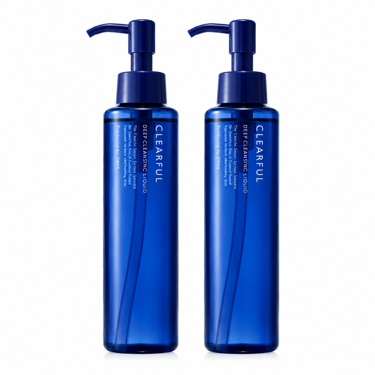 ORBIS CLEARFUL Deep Cleansing Liquid two bottles set