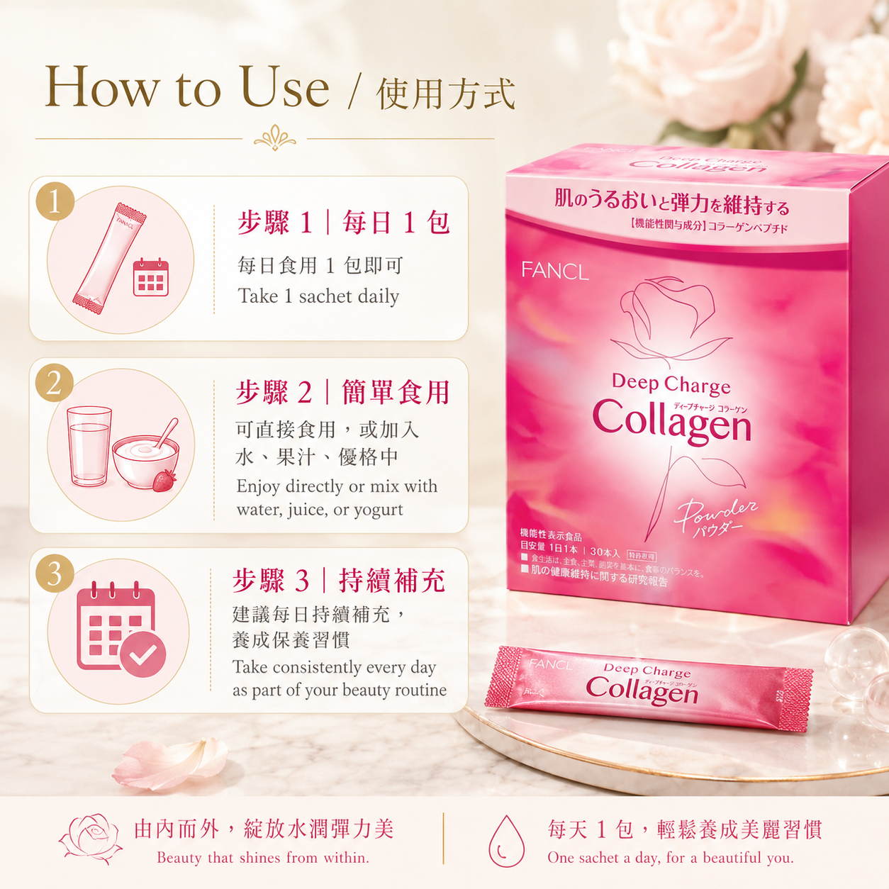 FANCL 膠原蛋白粉 / Collagen Powder｜美容保養・Japan Direct