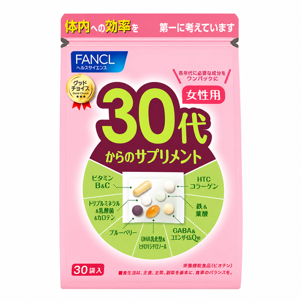 FANCL 30代女性日常營養 / 30s Women Daily Supplement｜Japan Direct