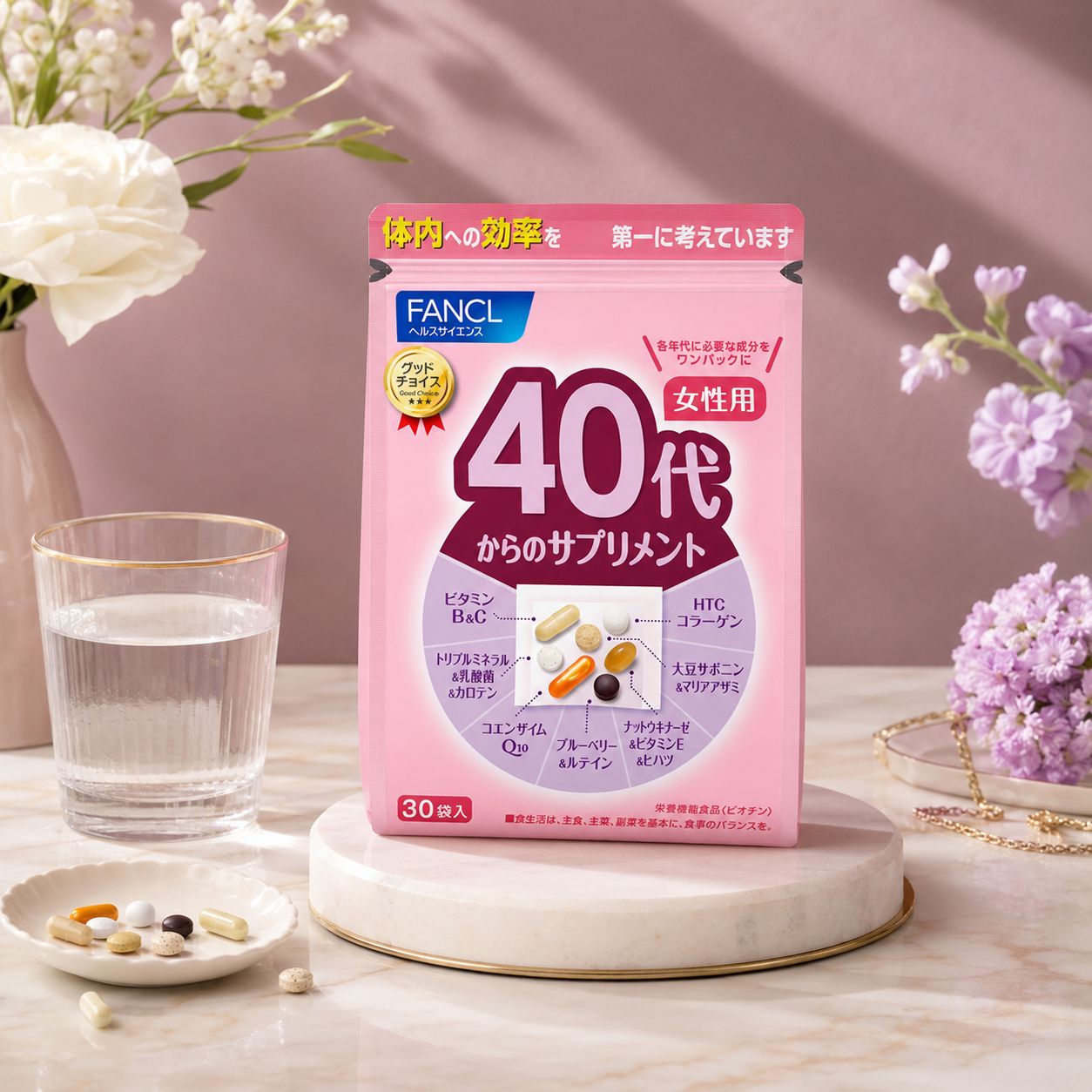 FANCL 40代女性日常營養 / 40s Women Daily Supplement｜Japan Direct