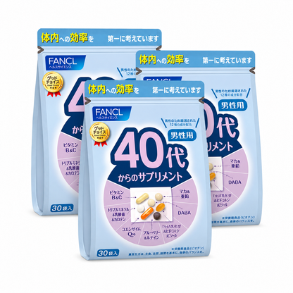 FANCL 40代男性日常營養 / 40s Men Daily Supplement｜Japan Direct