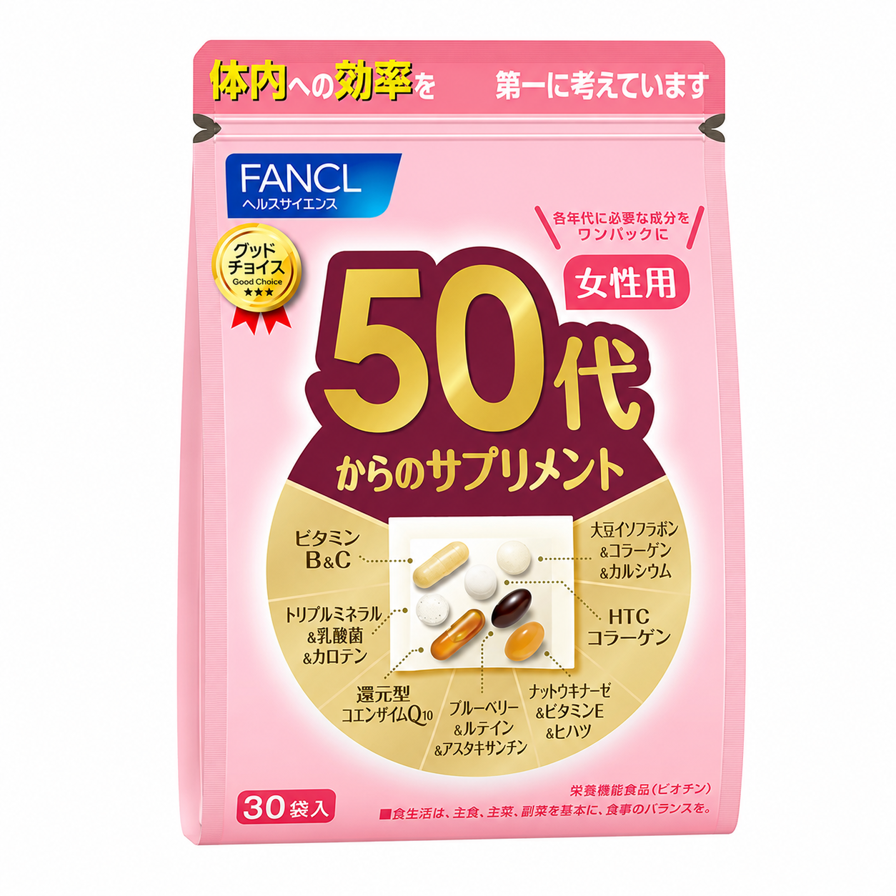 FANCL 50代女性日常營養 / 50s Women Daily Supplement｜Japan Direct