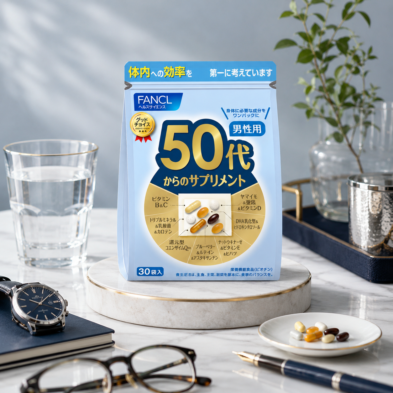FANCL 50代男性日常營養 / 50s Men Daily Supplement｜Japan Direct