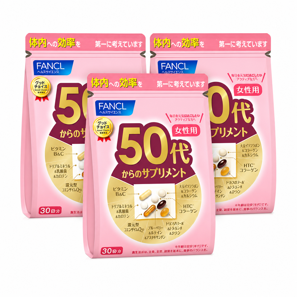 FANCL 50代女性日常營養 / 50s Women Daily Supplement｜Japan Direct