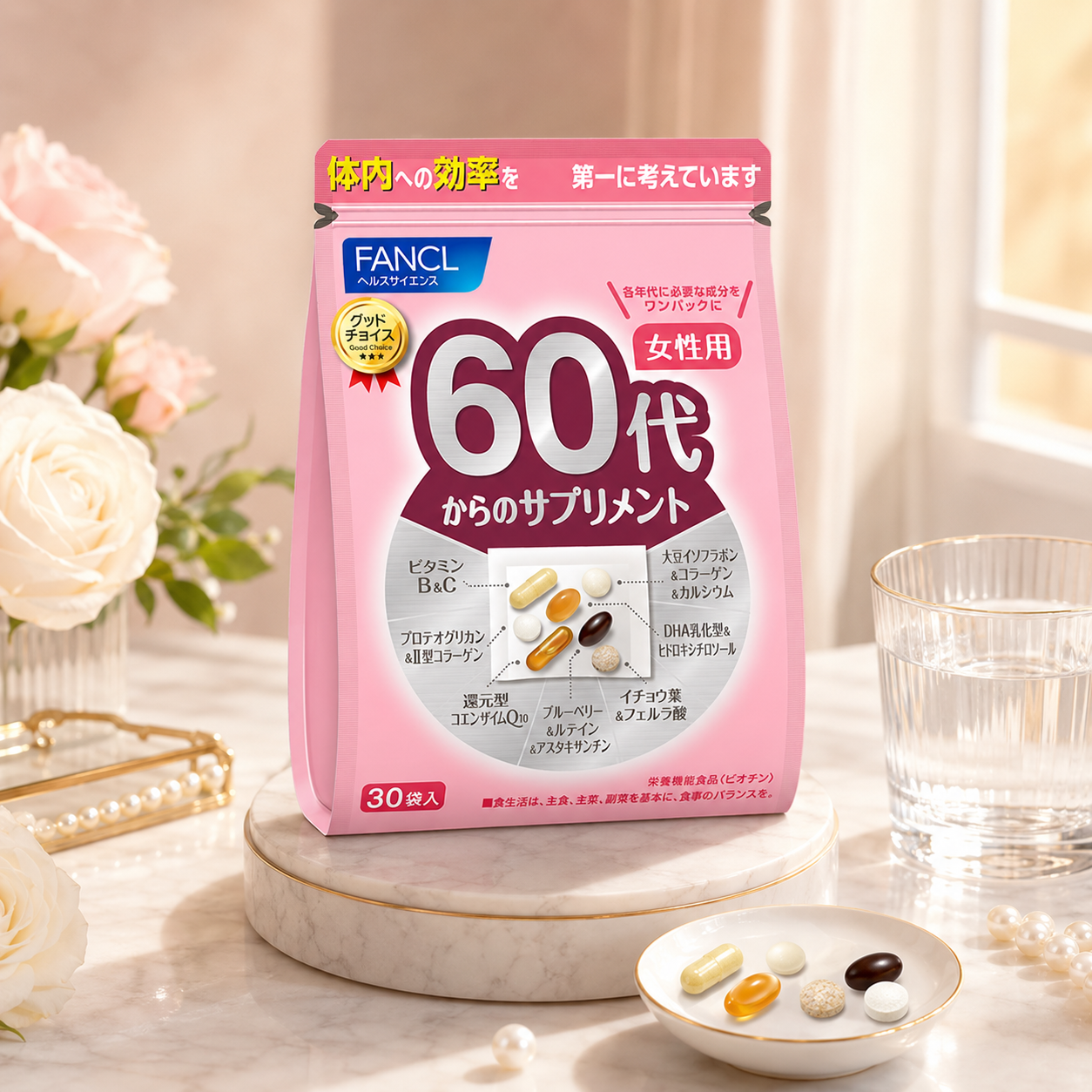 FANCL 60代女性日常營養 / 60s Women Daily Supplement｜Japan Direct