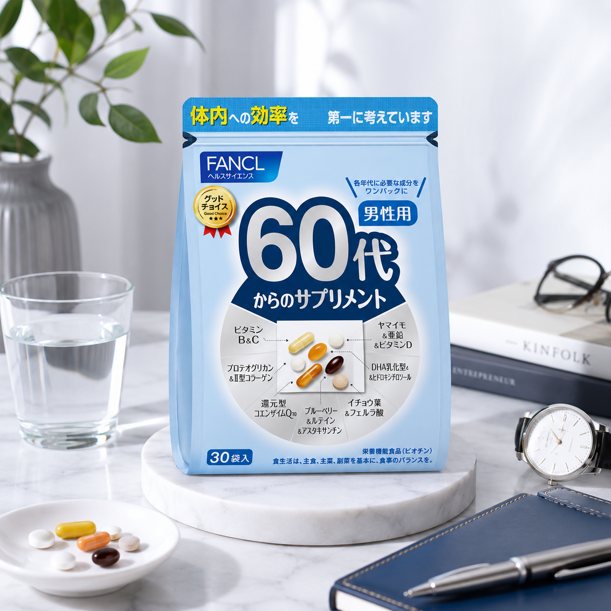 FANCL 60代男性日常營養 / 60s Men Daily Supplement｜Japan Direct