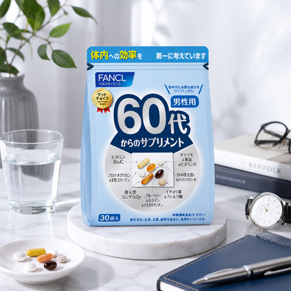 FANCL 60代男性日常營養 / 60s Men Daily Supplement｜Japan Direct