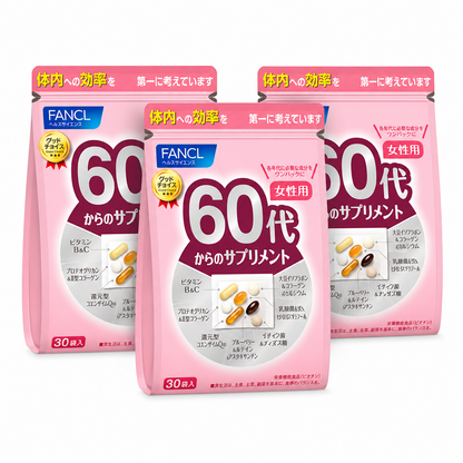 FANCL 60代女性日常營養 / 60s Women Daily Supplement｜Japan Direct