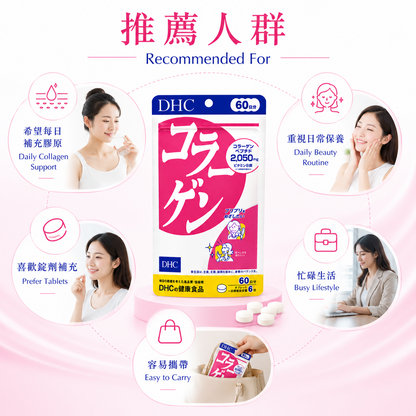 DHC Collagen 60日份 推荐人群