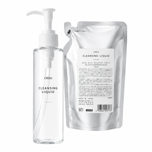 ORBIS Cleansing Liquid bottle and refill Japan direct