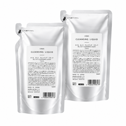 ORBIS Cleansing Liquid two refill packs