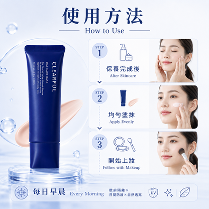 ORBIS Clearful Day Care Base 使用方法