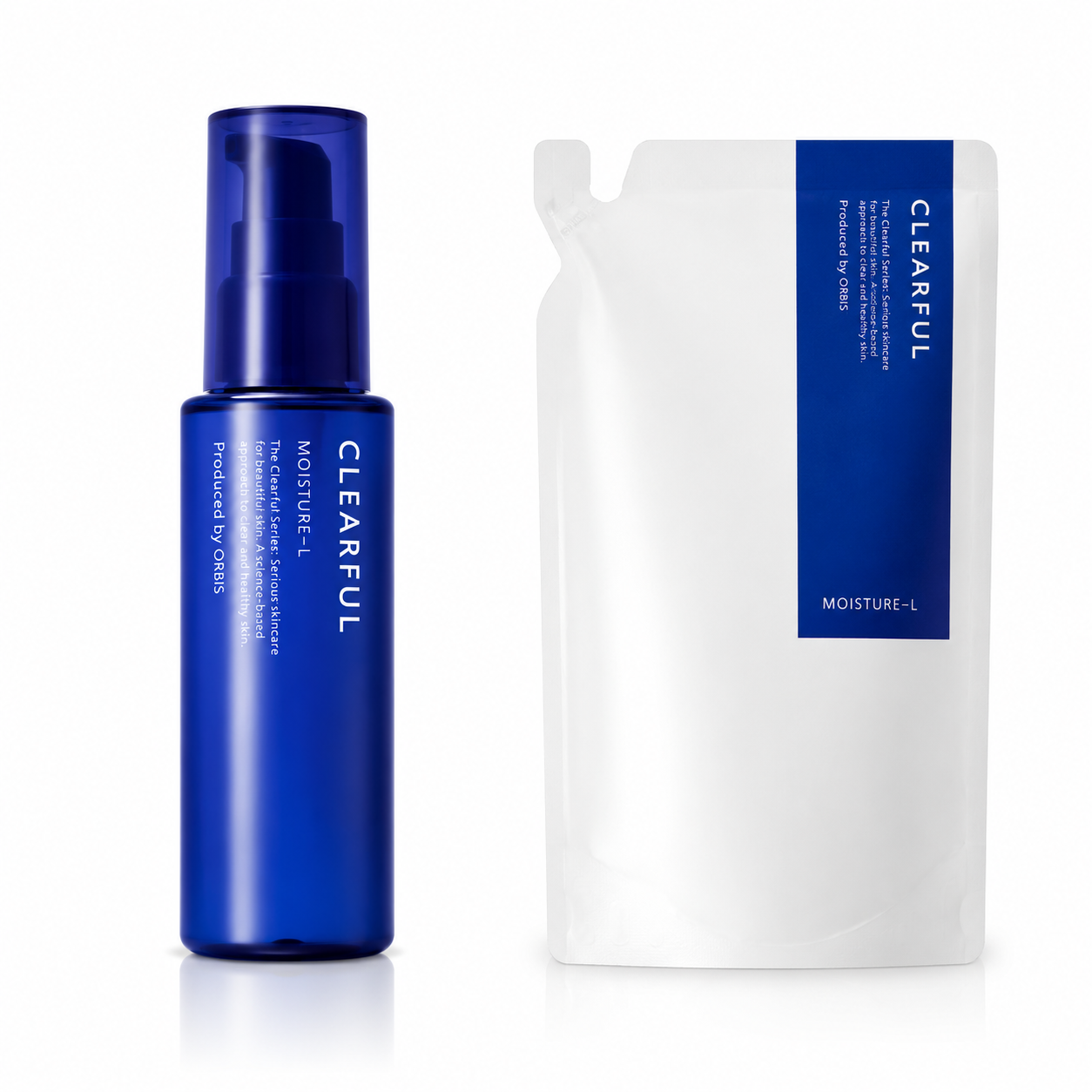 ORBIS CLEARFUL Moisture L 清爽型瓶裝與補充包