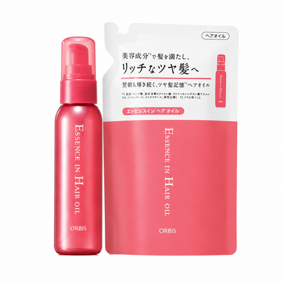 ORBIS Essence in Hair Oil bottle and refill Japan direct