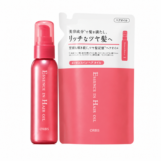 ORBIS Essence in Hair Oil bottle and refill Japan direct