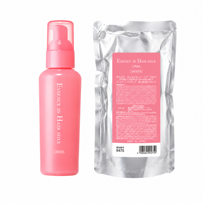 ORBIS Essence in Hair Milk bottle and refill set