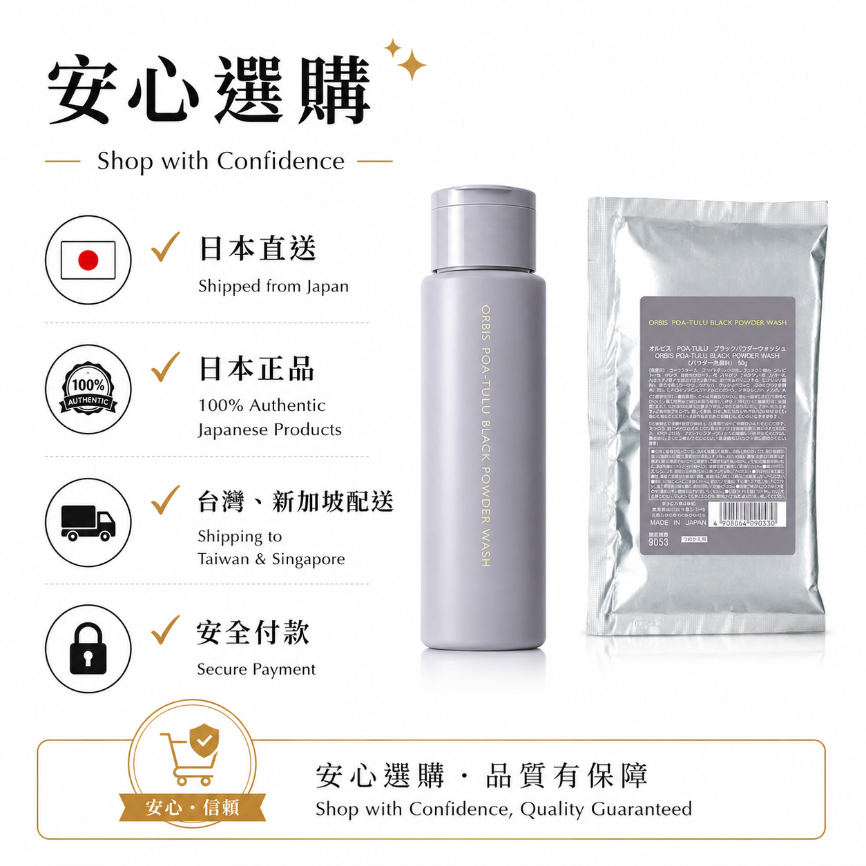 ORBIS 日本直送正品與配送資訊