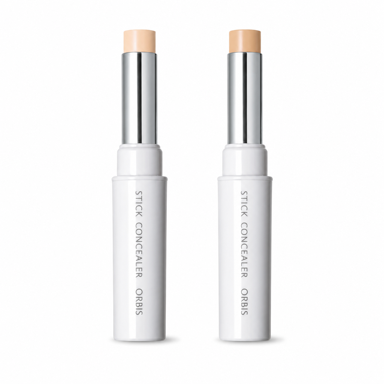 ORBIS Stick Concealer Light 與 Natural 雙色白底圖