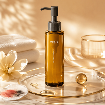 ORBIS The Cleansing Oil lifestyle bottle
